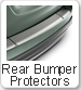 Honda Fit Rear Bumper Protectors from EBH Accesories