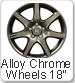 Honda Crosstour alloy chrome wheels from EBH Accessories